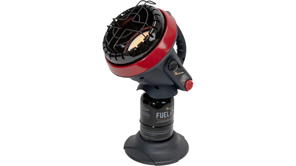 3800 btu portable radiant