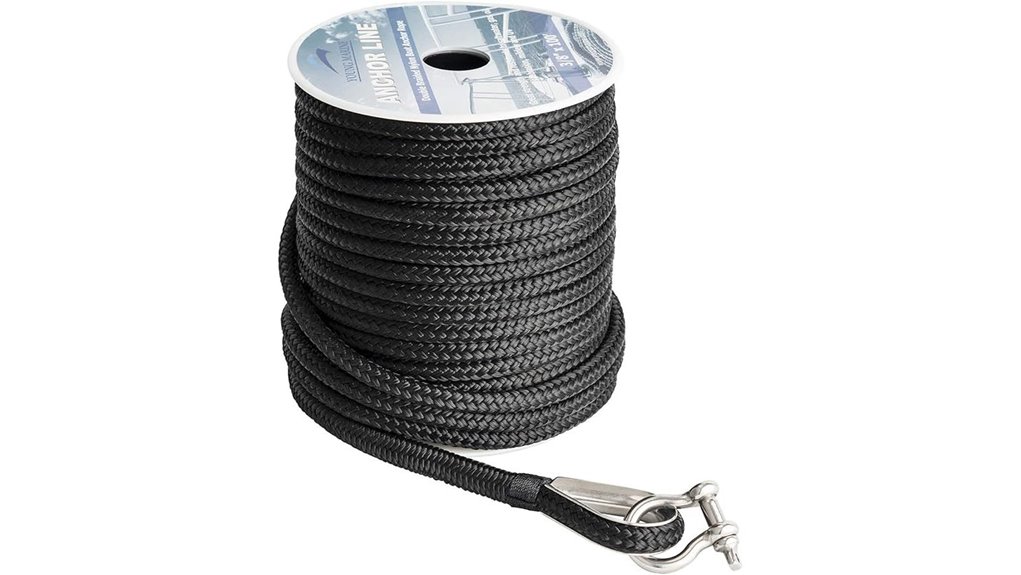 3 8 black nylon anchor