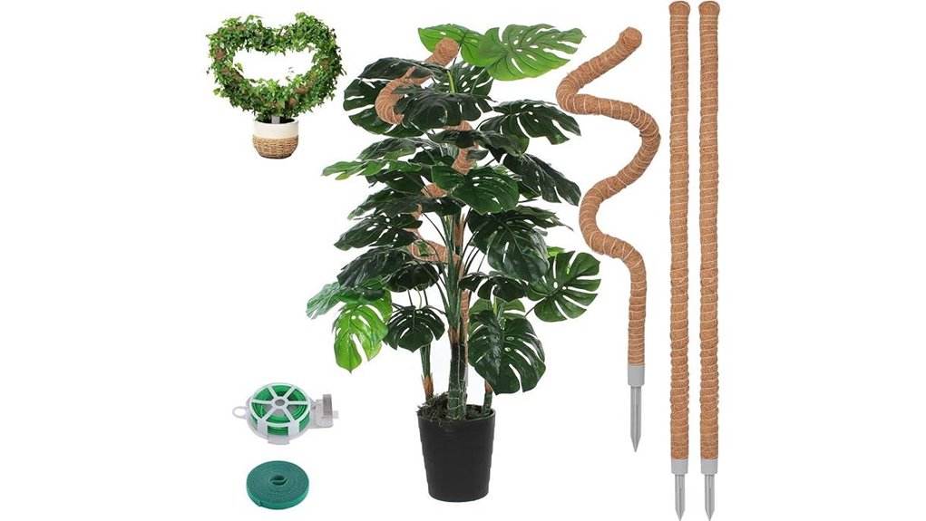 3 pack 50 inch moss poles