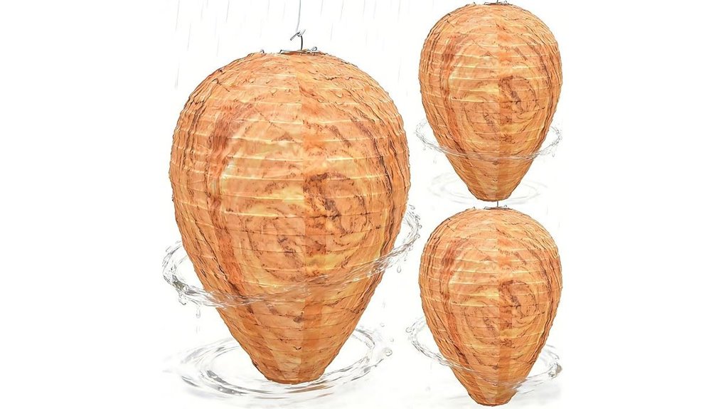 3 pack outdoor wasp decoys
