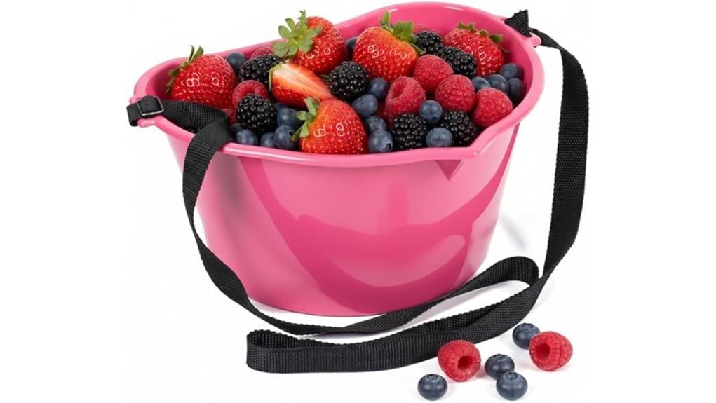 3l hands free berry bucket