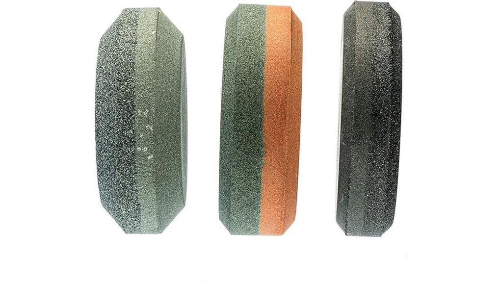 3pcs double sided round sharpeners