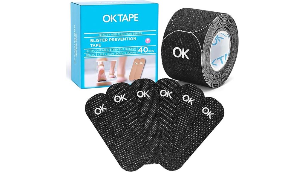 40 piece pre cut foot bandages