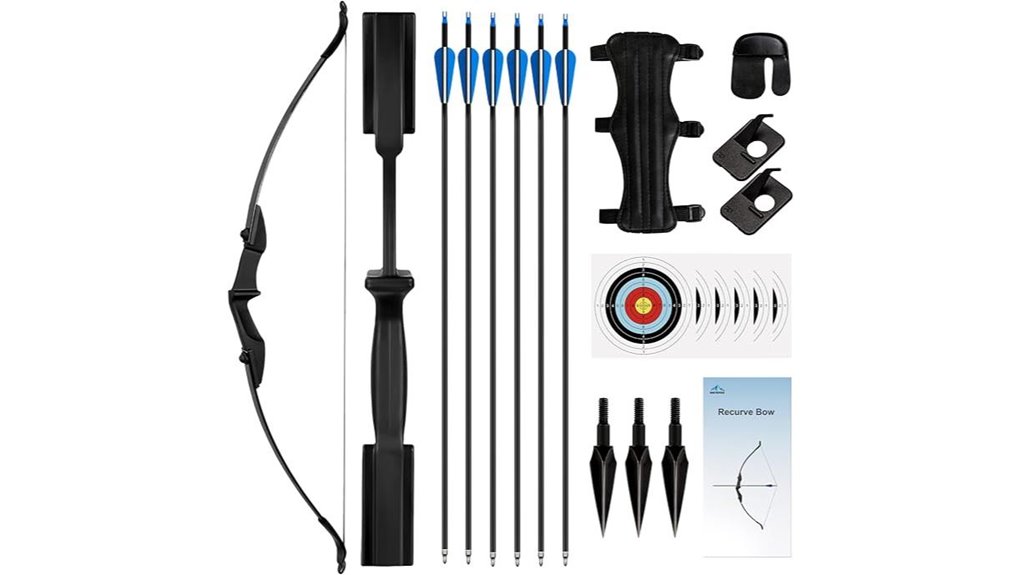 40lb recurve takedown set