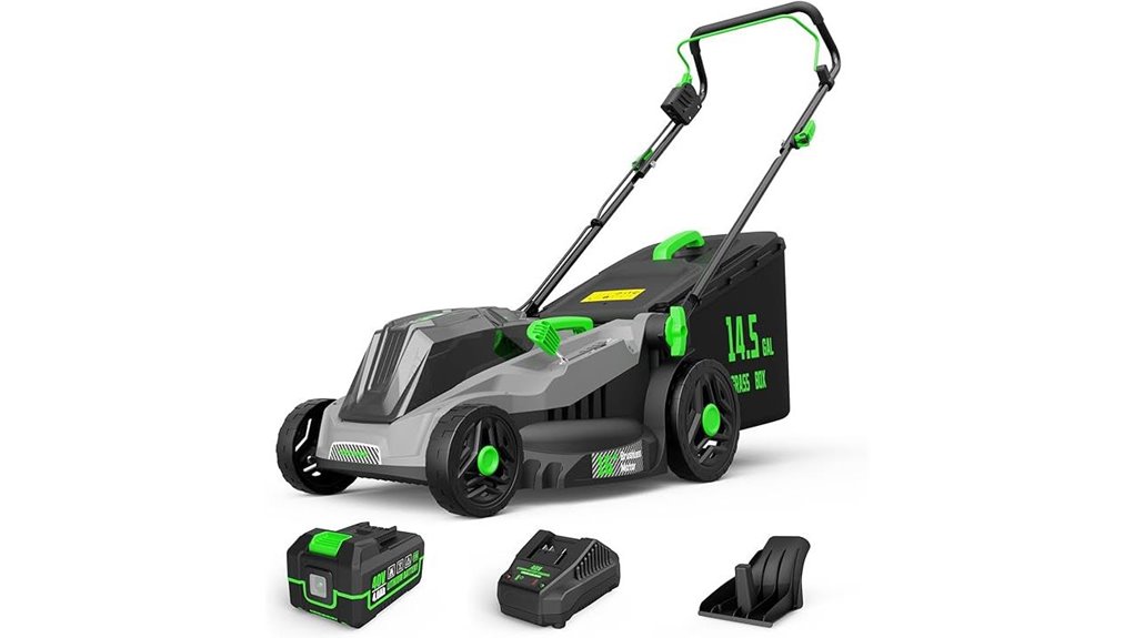 40v cordless brushless mower
