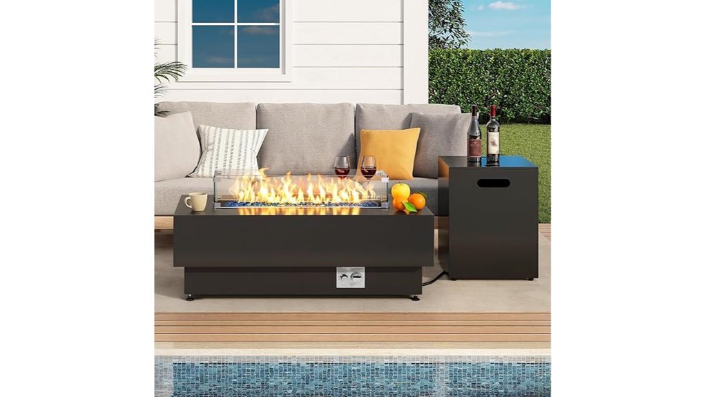 43 inch ironck propane table