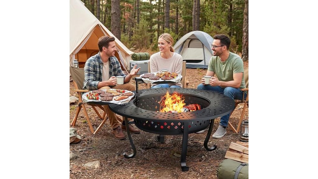 43 inch outdoor pit grills