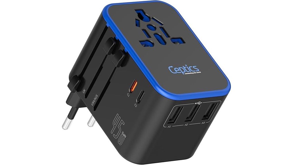45w universal pd qc adapter