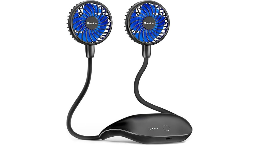48 hour hands free neck fan