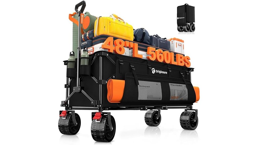 48 inch collapsible wagon cart