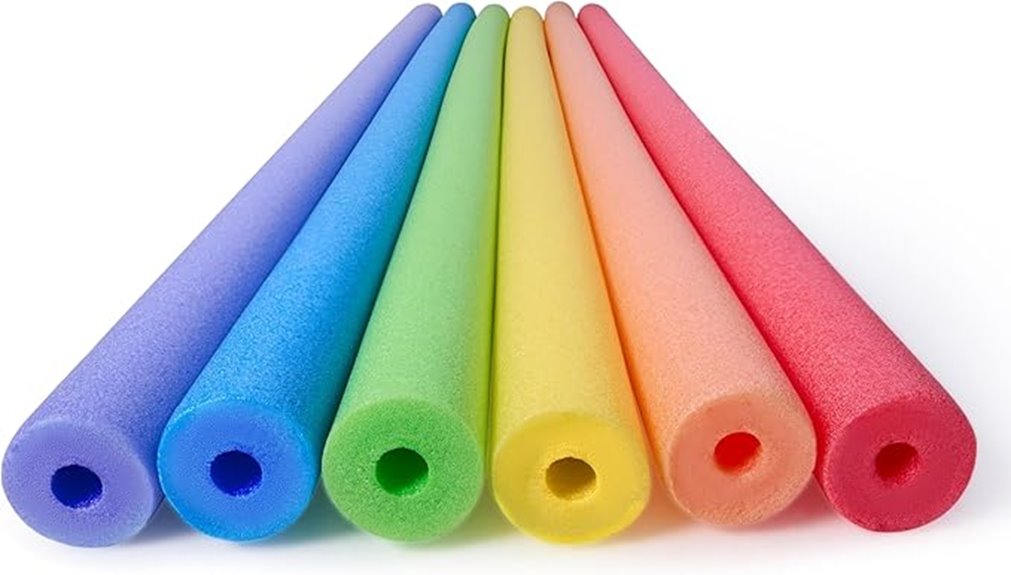 48 inch rainbow pool noodles