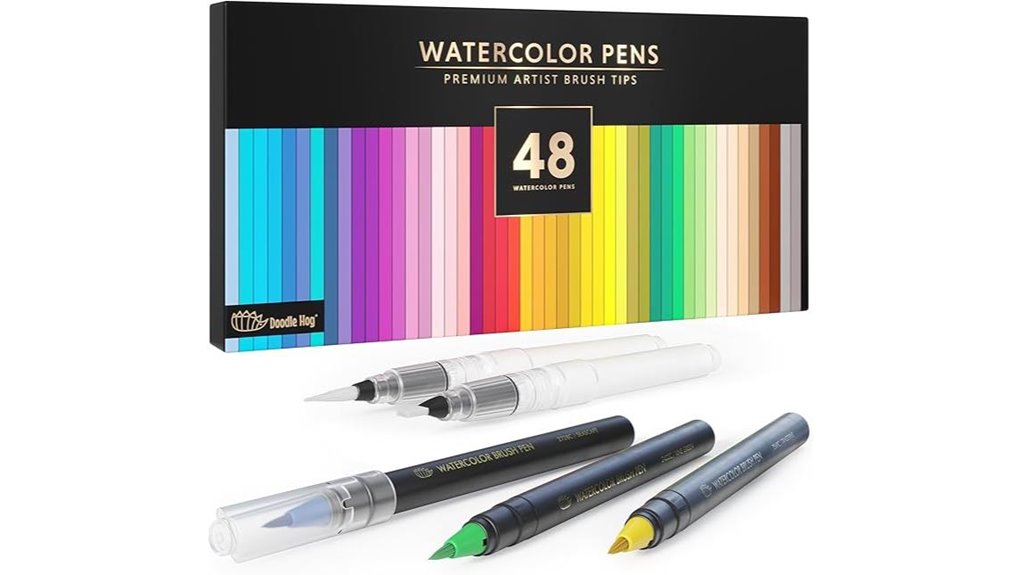 48 pen doodle hog set