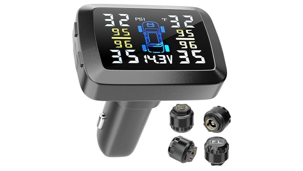 48 second integrated 4 sensor display