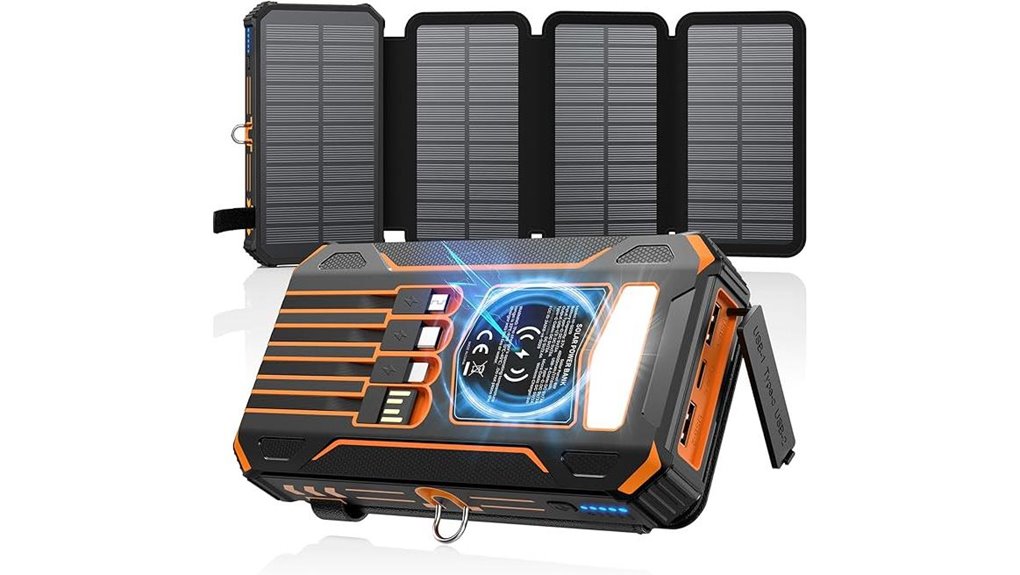 48kah soarrise solar flashlight