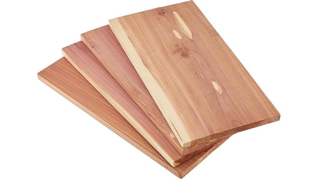 4 cedar grill planks