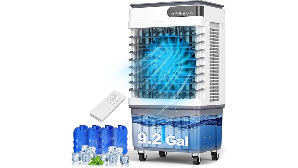 4 in 1 3000cfm swamp cooler