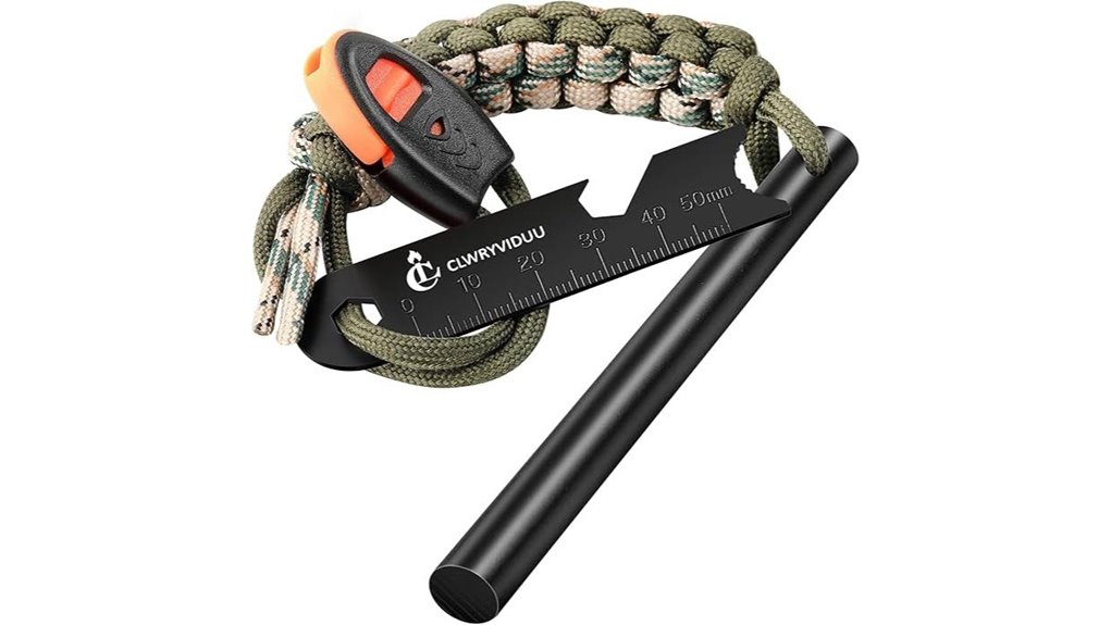 4 inch ferro paracord starter