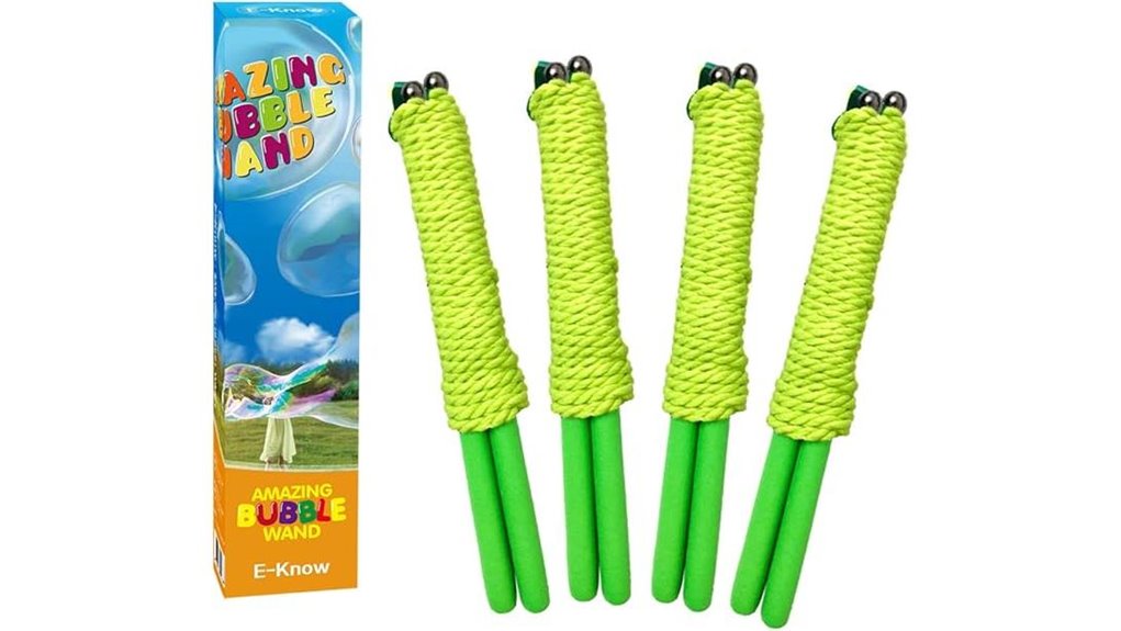 4 pack telescopic bubble wand