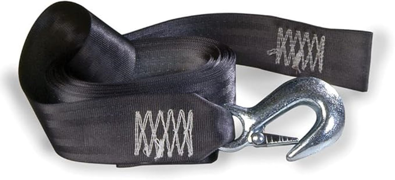 5000 lb 2 inch winch strap
