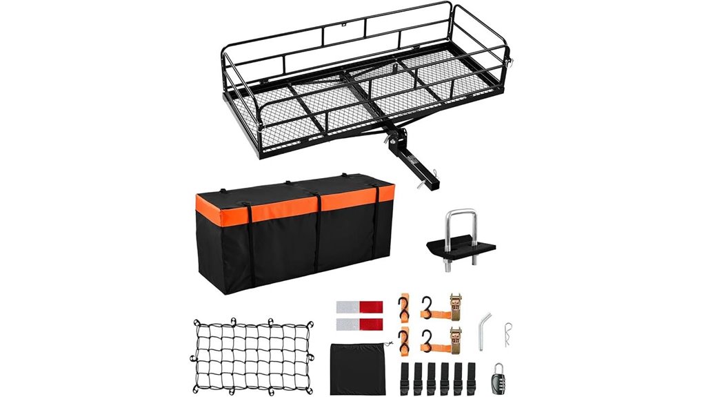 500lb hitch cargo carrier
