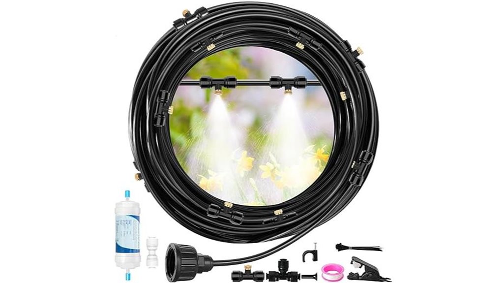 50 foot outdoor filtered misting