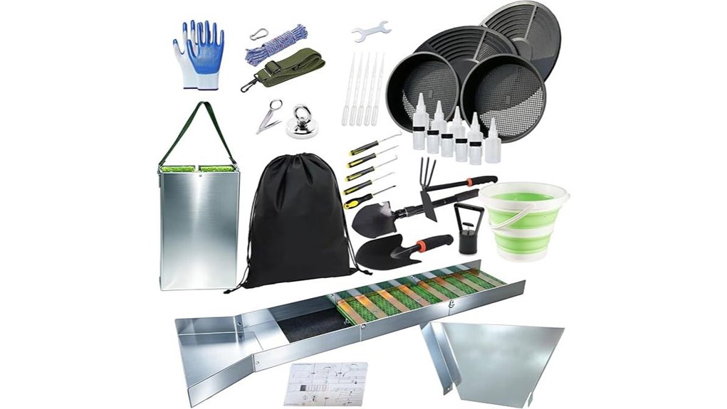50 inch gold panning kit