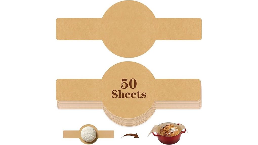 50 parchment bread slings