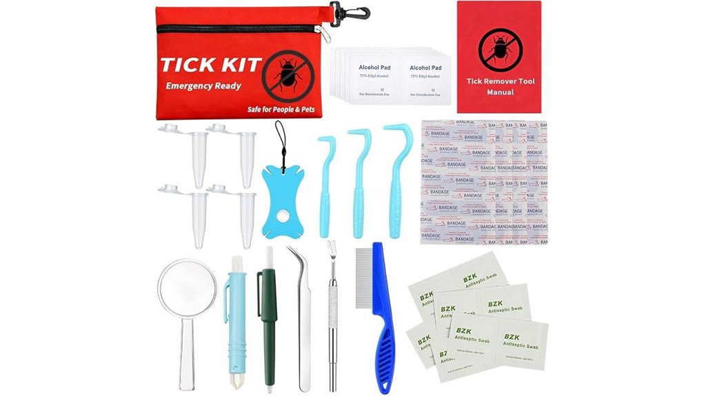 54 in 1 tick removal kit