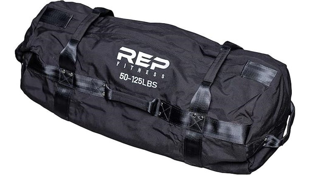 5 200lbs adjustable cordura sandbag