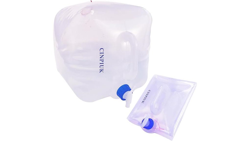 5 gallon collapsible jug spigot