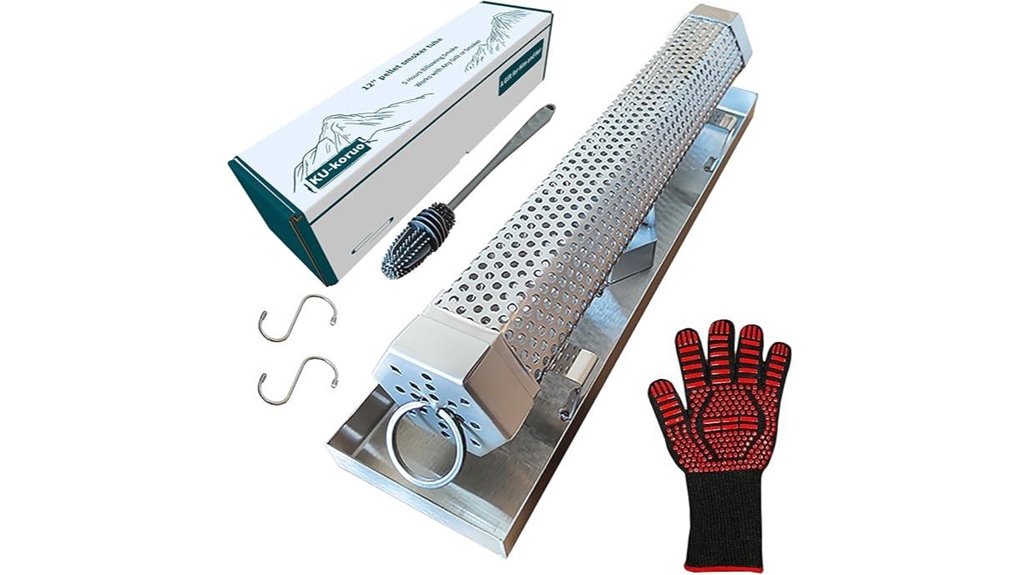 5 hour pellet smoker set