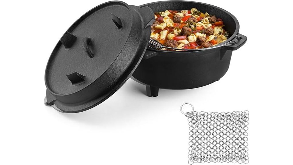 5qt cast iron dutch