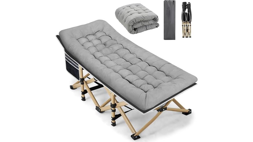 600lb extra wide portable cot