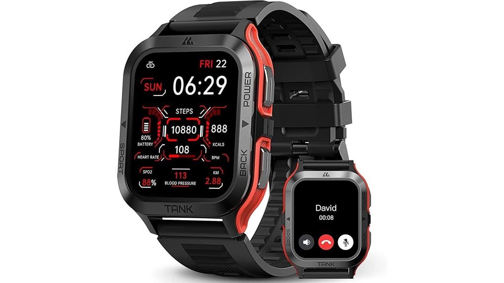 60 day amaztim waterproof smartwatch