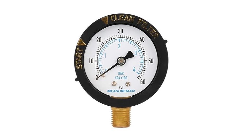 60 psi 2 inch gauge