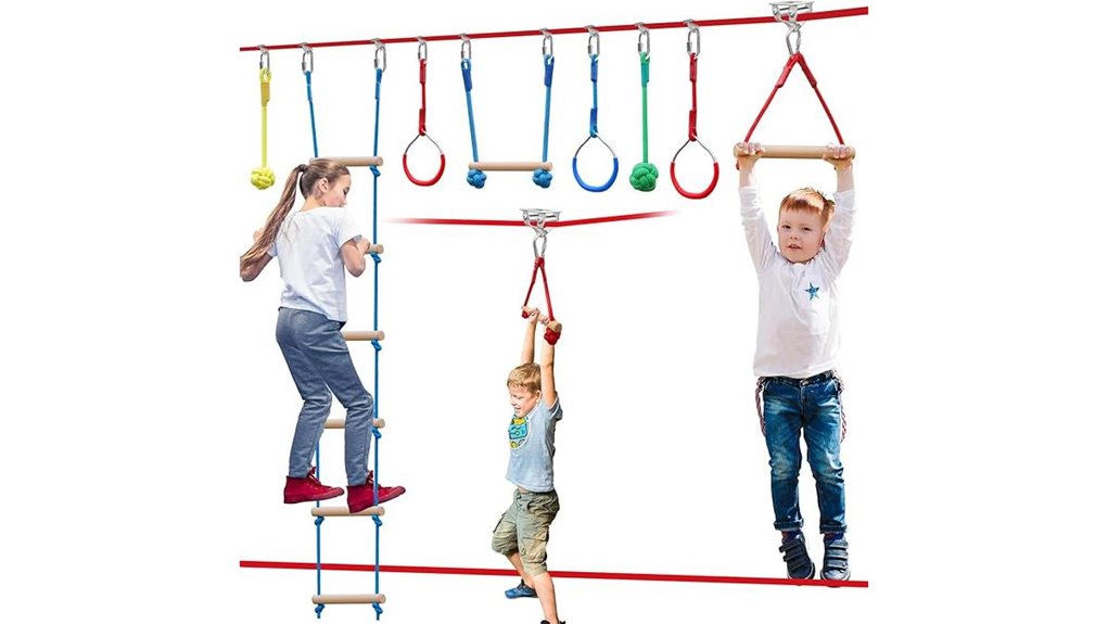 60ft ninja slackline set