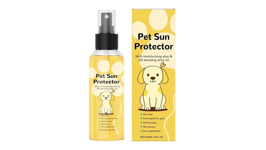 60ml natural dog sunscreen