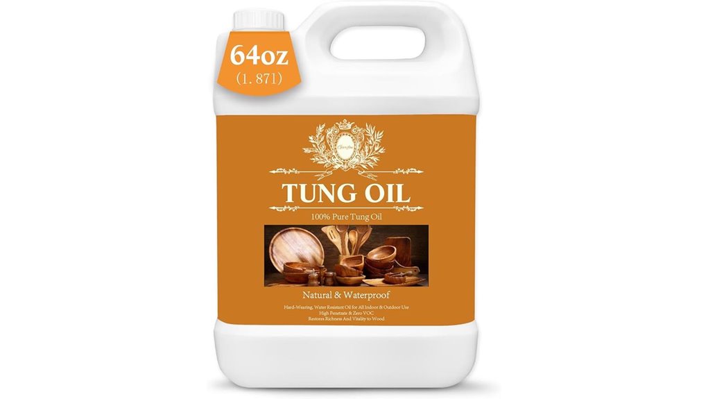 64oz pure tung oil