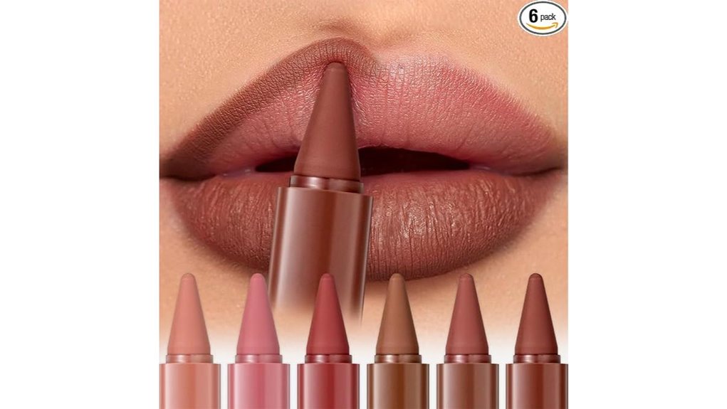 6 piece gradient lip set