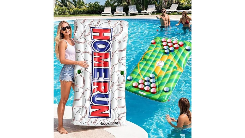 6ft inflatable baseball float
