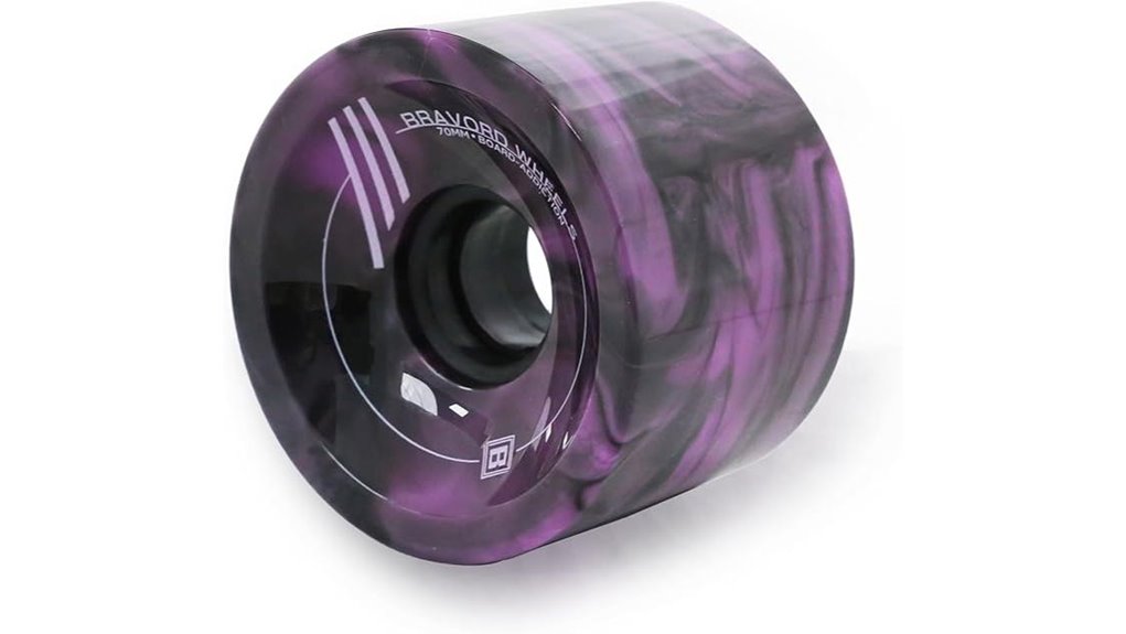 70mm pu mixed color wheels