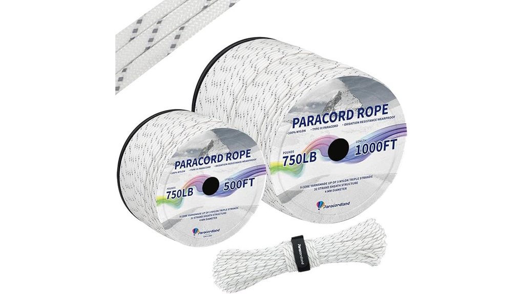 750lb 9 strand reflective rope