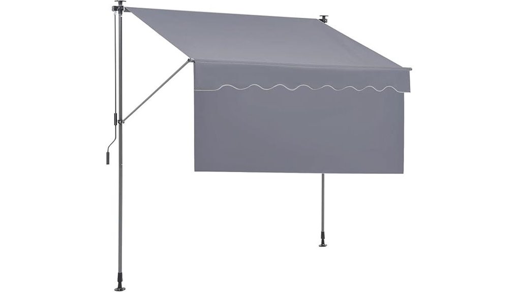 78 inch manual retractable awning