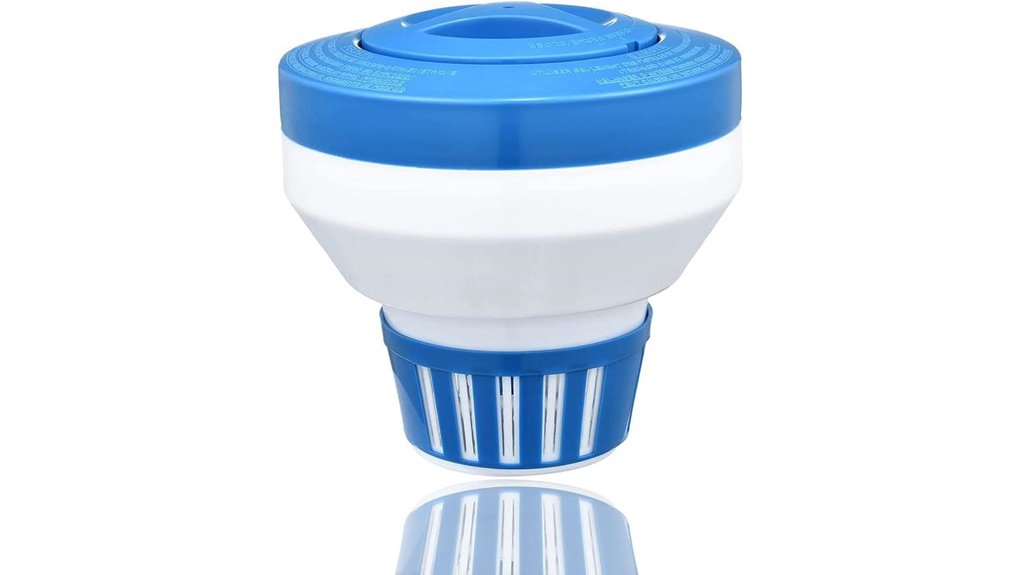 7 5 inch floating adjustable dispenser