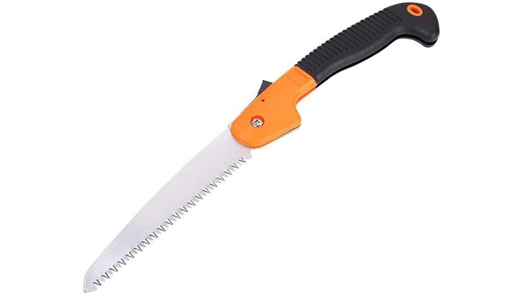 7 inch pruning saw lock