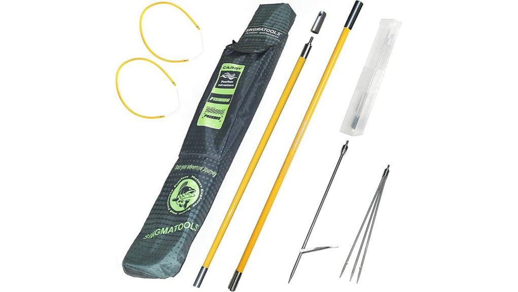 7ft fiberglass sling spear