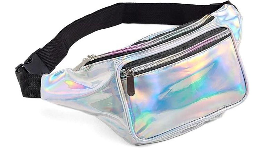 80s silver holographic pack
