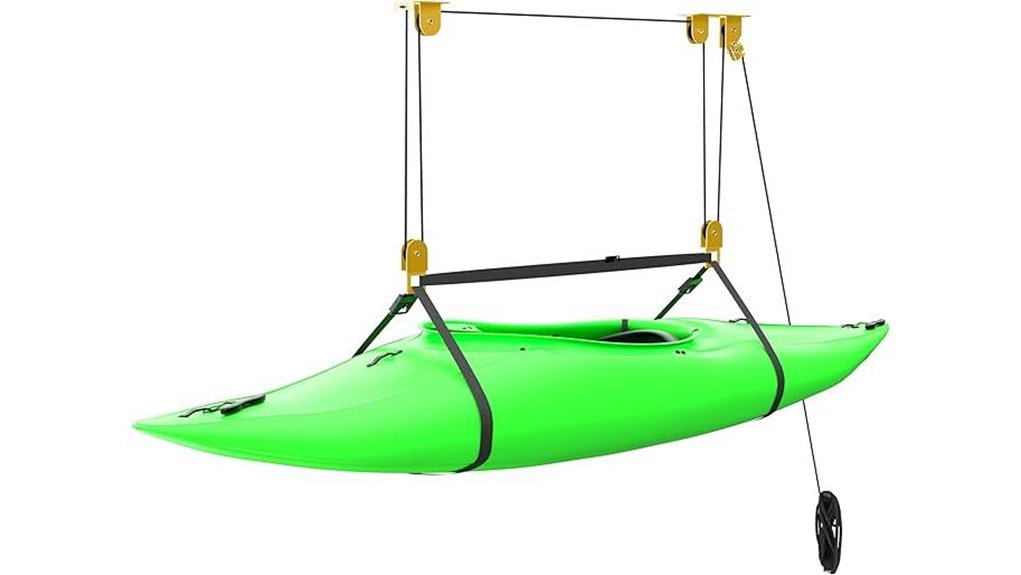 85lb ceiling kayak hoist