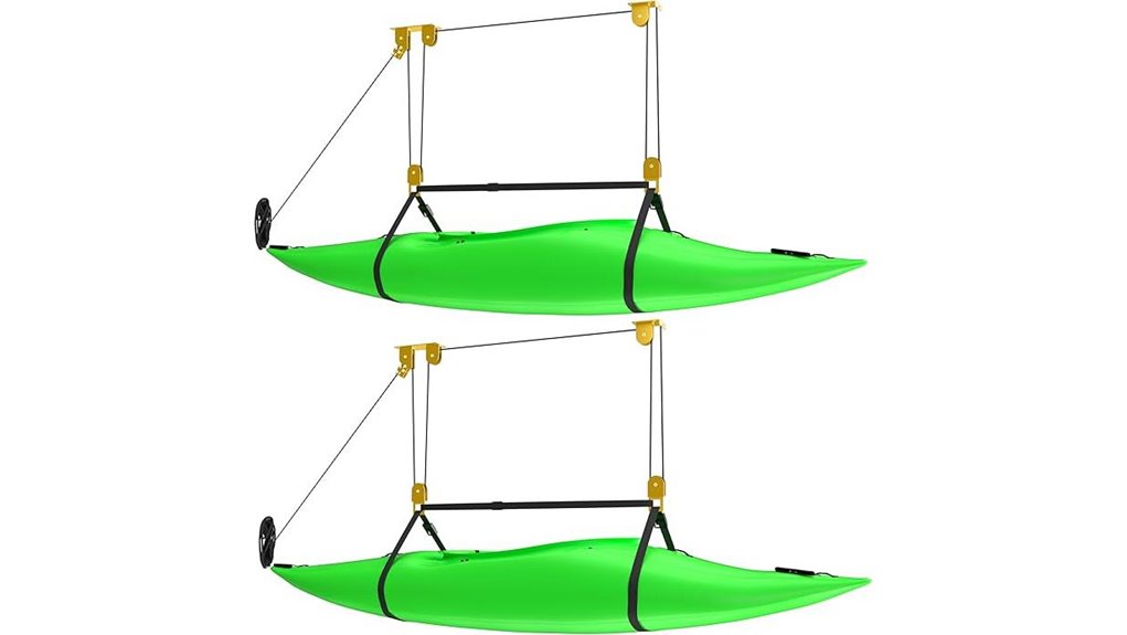 85lb ceiling kayak hoist