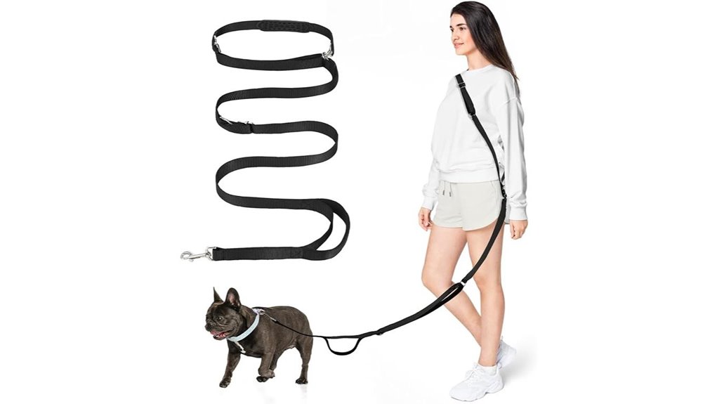 8 5ft hands free dog leash